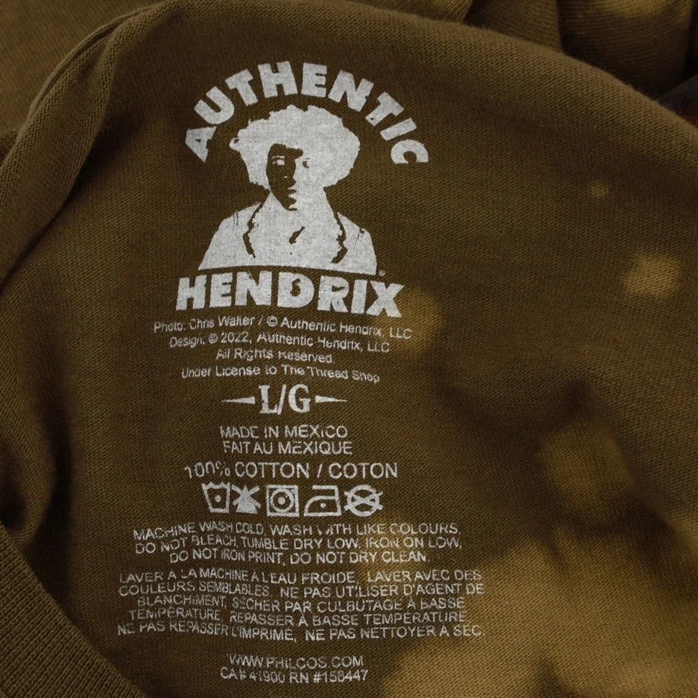 JIMI HENDRIX Bleach Crewneck‎ T-Shirt